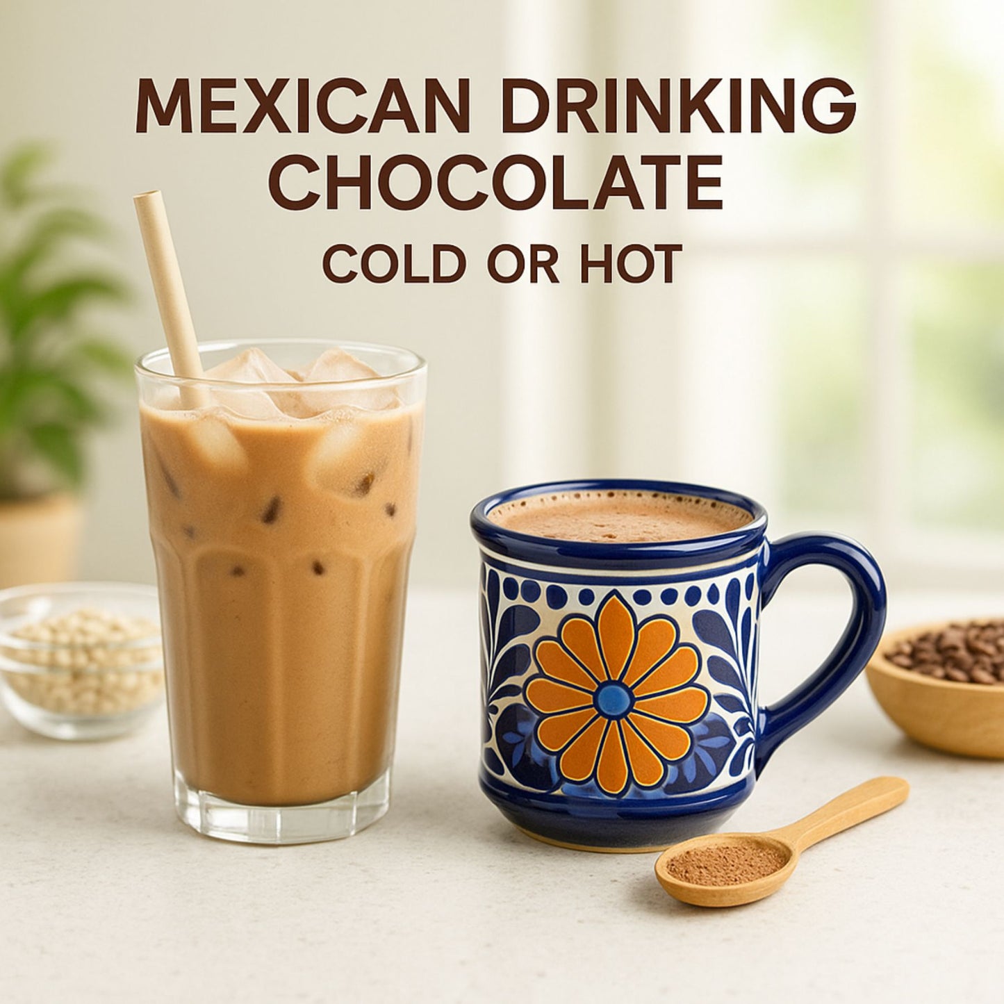Mexican Drinking Chocolate – Healthy Cacao & Spices, Cane Sugar Free | Mayanshul