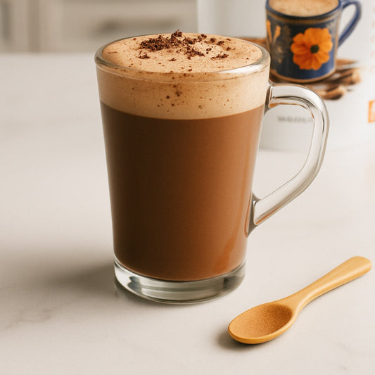 Functional Mexican Mocha with Mayanshul Drinking Chocolate (Hot or Iced | Sugar-Free | Gut-Friendly)