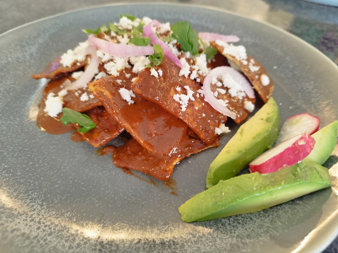 Authentic Mole Chilaquiles Recipe for Mexican Brunch