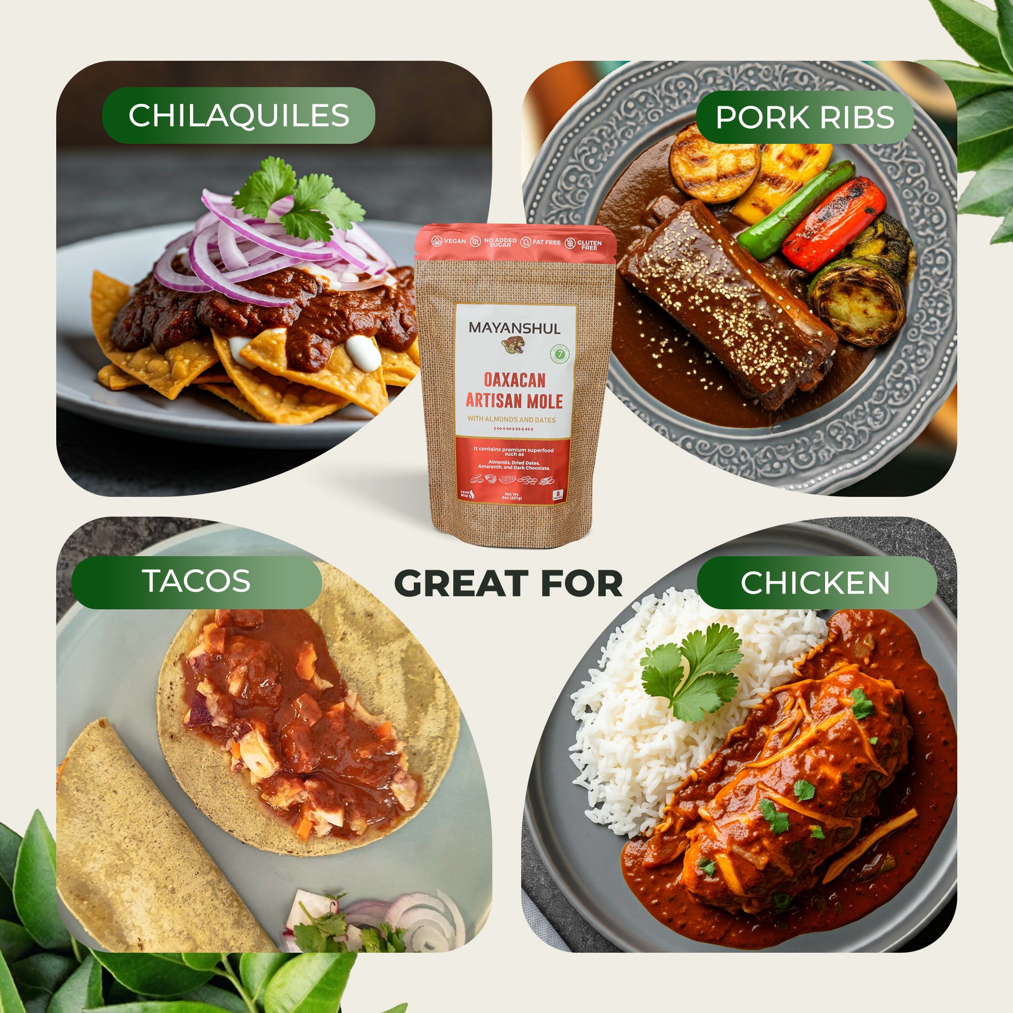 Variety Packs Gourmet Mole Poblano & Oaxacan Artisan Red Mole Sauce