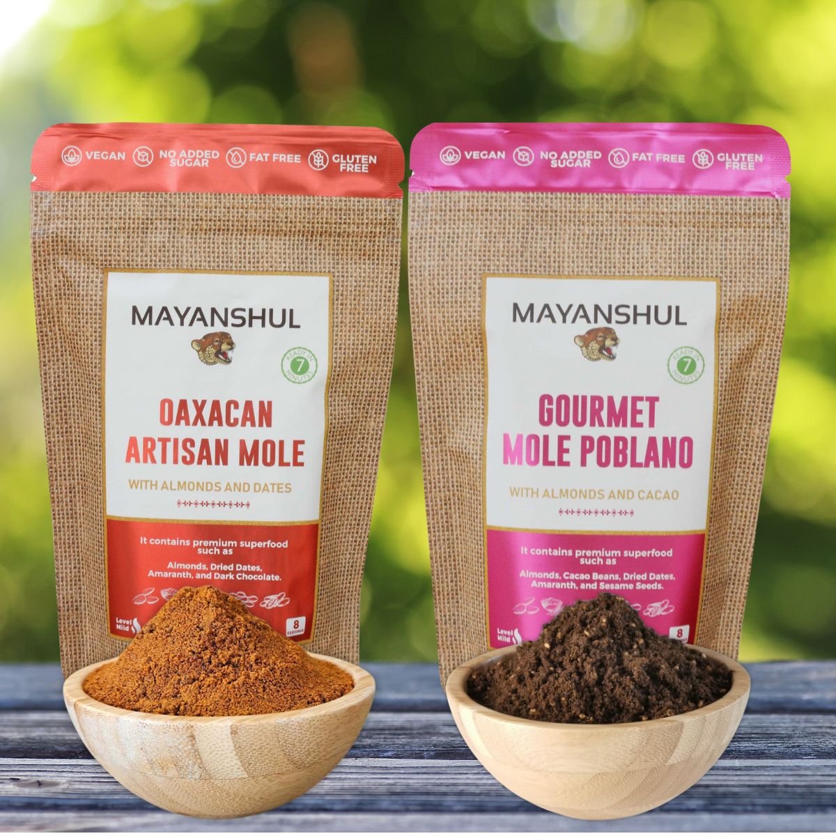 Variety Packs Gourmet Mole Poblano & Oaxacan Artisan Red Mole Sauce